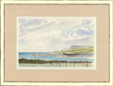 Philippa Bon  - 20th Century Watercolour, Kimmeridge Bay