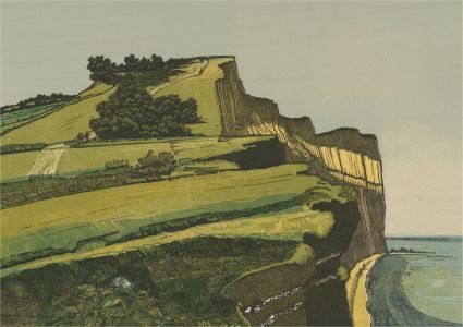I. Stephens - 1978 Aquatint, Seaton, Dorset