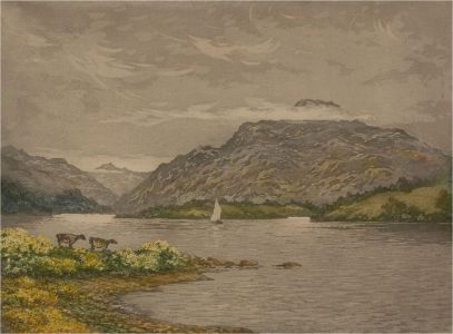 Claude Rowbotham (1864-1949) - Signed Early 20th Century Aquatint, Loch Lomond