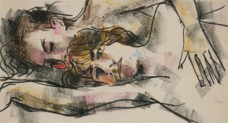 Peter Collins ARCA - Mid 20th Century Pastel, The Couple
