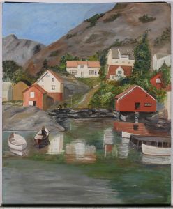 Mickie Holland - 20th Century Oil, Beside Jossingfjord, Norway