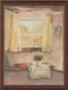 M. Holland - 1998 Oil, Country Cottage