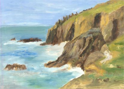 M. Holland - 20th Century Oil, Cliffs