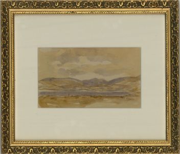 Attrib. R. R. Tomlinson - Early 20th Century Watercolour, Highland Scene