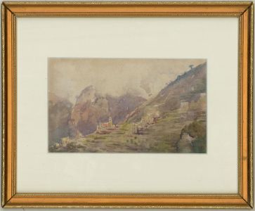 Hely Augustus Morton Smith RBA (1862-1941) - 1927 Watercolour, Ravello