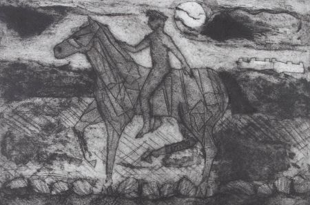 Terry Buchanan (b.1938) - 1996 Collotype, Trojan