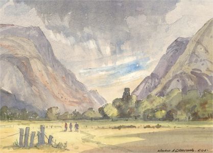 20th Century Watercolour - Into The Wild