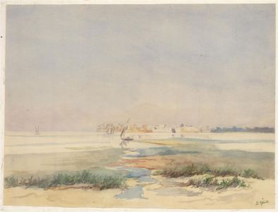 J. Abbott - Signed Early 20th Century Watercolour, The Waterfront