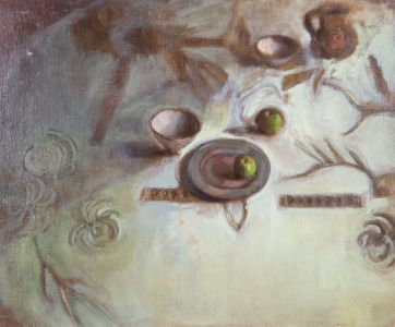 Marcia Blakenham (b.1946) - 20th Century Oil, Still Life On The Table
