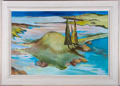 Contemporary Oil - Idyllic Isle