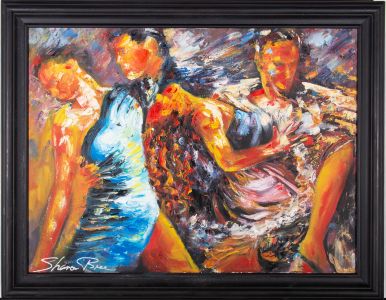 Sharon Bree - Contemporary Acrylic, A Passionate Tango