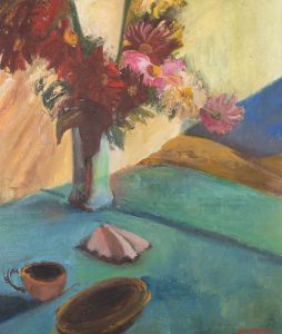 Audrey Lewis-Hopkins (1914-2011) - 20th Century Oil, Still Life With Pink Shell