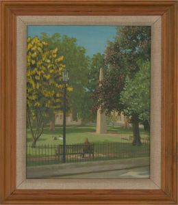 John Trentham - 20th Century Oil, Queen's Square, Bath