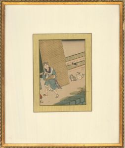 19th Century Japanese Woodblock - Work