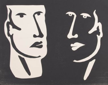 Terry Buchanan (b.1938) - 1996 Monotype, Mirror
