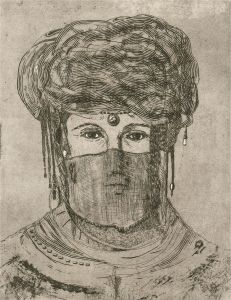 Terry Buchanan (b.1938) - 1998 Etching, Nomad II