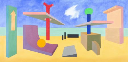 Terry Buchanan (b.1938) - 20th Century Oil, Beach