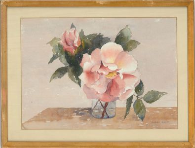 Susan Bishop - Signed Mid 20th Century Watercolour, Study of Flowers