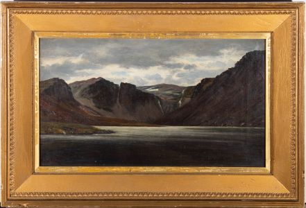 W. MacKenzie - 1873 Oil, Dark Loch