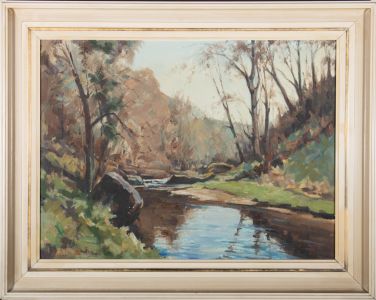 A. S. Gibson - 20th Century Oil, By the River
