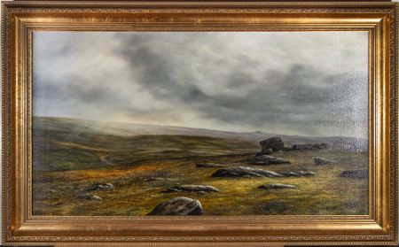 Arthur James Read (1932-2006) - 20th Century Oil, Gutter Tor, Dartmoor