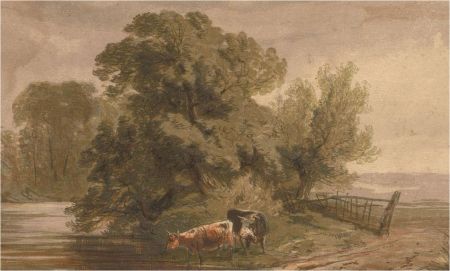 Early 20th Century Watercolour - By the River