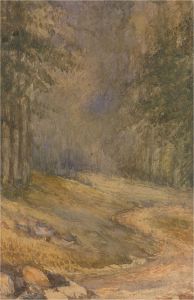 Early 20th Century Watercolour - The Woodland Path