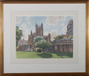 Frank Shipsides (1908-2005) - Signed 1991 Watercolour, Parade Gardens
