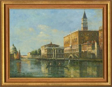 R. Ciprini - Contemporary Oil, By St. Mark's Square