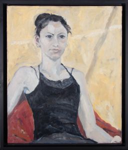 M. W. - 2010 Oil, Portrait of a Woman