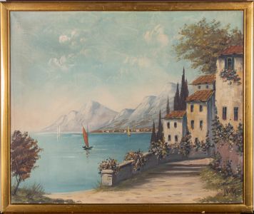 J. Vita - 20th Century Oil, Italian Coastal Town