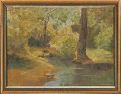 C.H. Johnson - 1997 Oil, Highland Water, New Forest