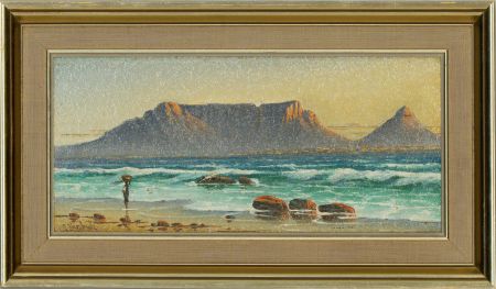 Charles J. Shrubsole - Signed Mid 20th Century Oil, Table Mountain