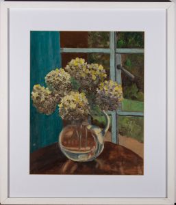 J. M. Birrell - 20th Century Oil, Hydrangeas In The Sun