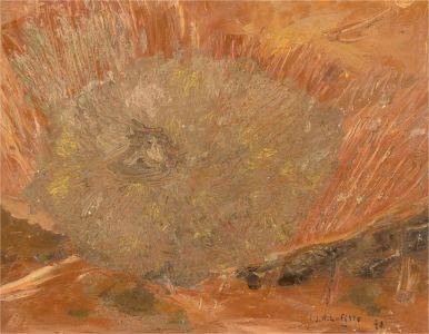 Jean-Roger Lafitte (1922-2005) - 1978 Oil, Mustard Forms