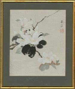 20th Century Watercolour - Bauhinia