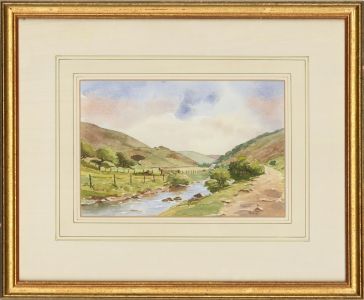 Ursula Bowes - 20th Century Watercolour, Doone Valley