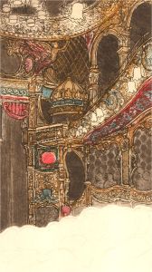 Zena Flax (b.1930) - 20th Century Etching, Save The Hackney Empire