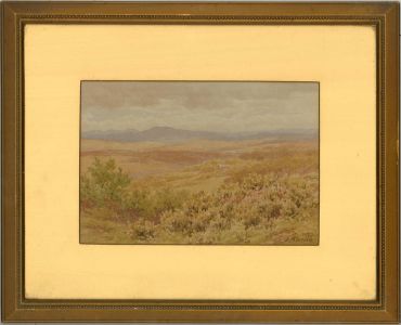 Bertram Morrish - Early 20th Century Watercolour, Vast Landscape