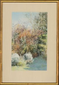 L.B. - Contemporary Watercolour, The Bushes