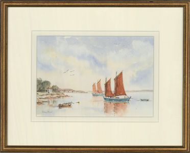 Roger Boud - Contemporary Watercolour, Bot Conan, Beg Meil