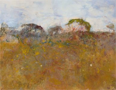 James Carlisle (1937-2019) - Contemporary Oil, Summer Wheat Field