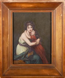 After Elisabeth Louise Vigée Le Brun - Self-Portrait with her Daughter, Julie