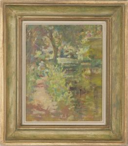 Virginia Ridley - 1994 Oil, Towpath