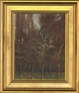 Attrib. Paul Gaisford (b.1941) - 20th Century Oil, Light Through The Trees