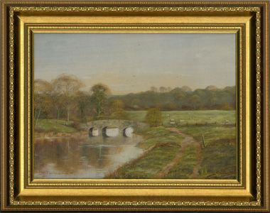 Charles Williams - 20th Century Oil, Sheep In The Meadow