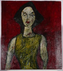 Ben Carrivick - Contemporary Oil, Angry Woman