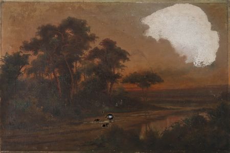 For Restoration - Jack M. Ducker (fl.1910-1930), Oil, Worcester Park, Surrey