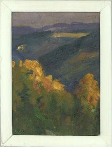Impressionist Mid 20th Century Oil - Scottish Mountainside