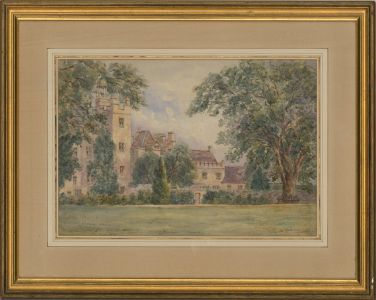 Mid 20th Century Watercolour - The Manor House